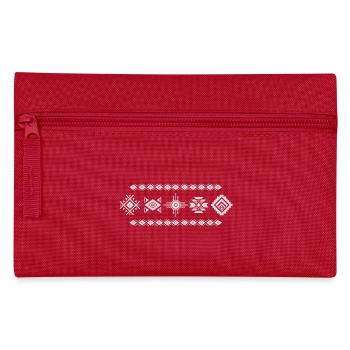Motifs tribaux et symboles amérindiens - Trousse - rouge - Devant