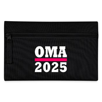 Oma 2025 - Federtasche - Schwarz - Vorne