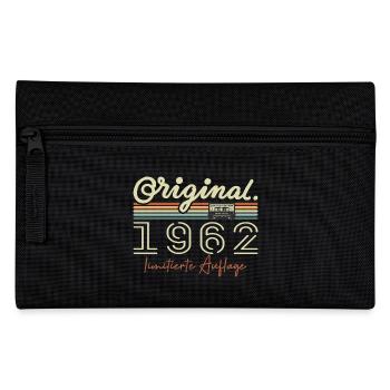 Original 1962 Millésime 1962 Anniversaire Rétro 1962 - Trousse - noir - Devant