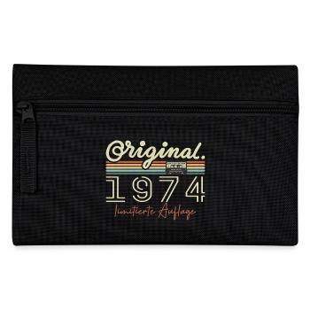 Original 1974 Millésime 1974 Anniversaire Rétro 1974 - Trousse - noir - Devant