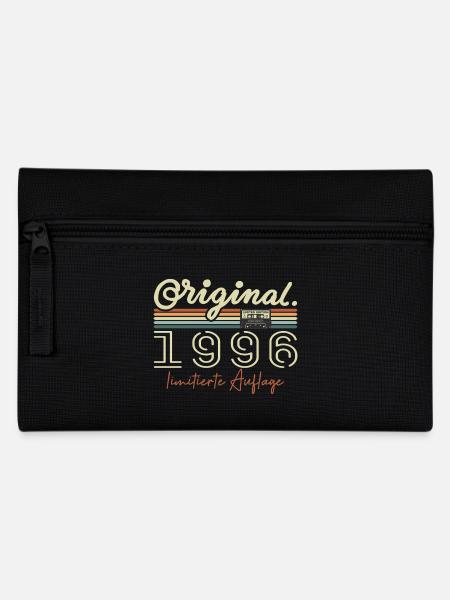 Original 1996 Vintage 1996 Geburtstag Retro 1996 - Federtasche - Schwarz