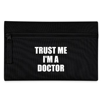 trust me i'm a doctor - Federtasche - Schwarz - Vorne