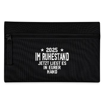 2025 retraité drôle retraité cadeau - Trousse - noir - Devant