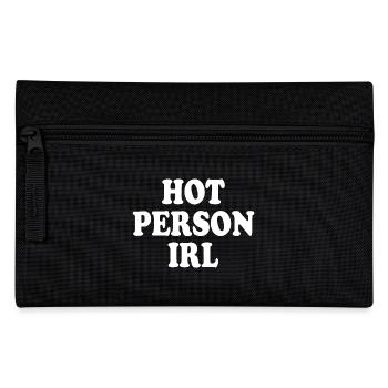 Hot person irl - Trousse - noir - Devant