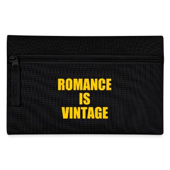 romance is vintage - Pencil Case - black - Front