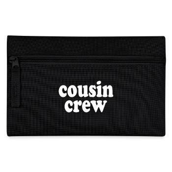 Cousin crew - Federtasche - Schwarz - Vorne