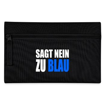 Dites non au bleu - Trousse - noir - Devant