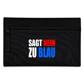 Dites non au bleu - Trousse - noir - Devant