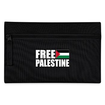 Free palestine - Trousse - noir - Devant