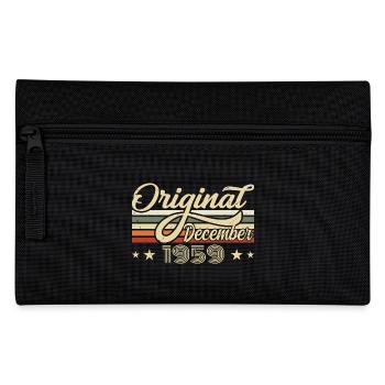Décembre 1959 - Cadeau d’anniversaire Décembre 1959 - Trousse - noir - Devant