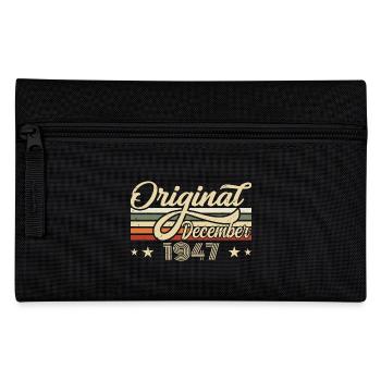 December 1947 - Birthday present December 1947 - Pencil Case - black - Front