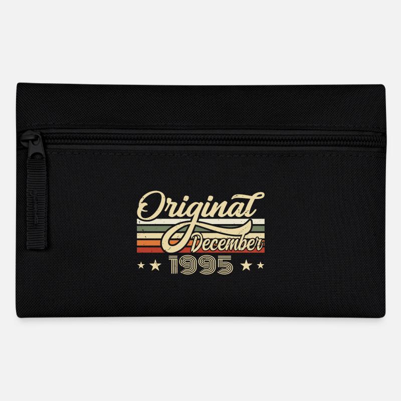 Dezember 1995 - Geburtstagsgeschenk Dezember 1995 - Federtasche - Schwarz