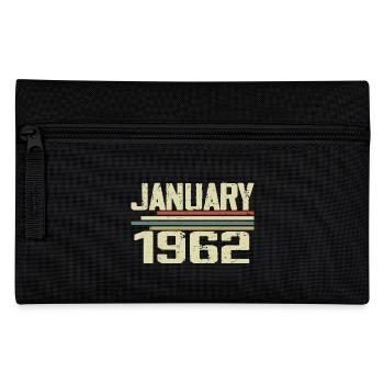 Januar 1962 - Geburtstagsgeschenk Januar 1962 - Federtasche - Schwarz - Vorne