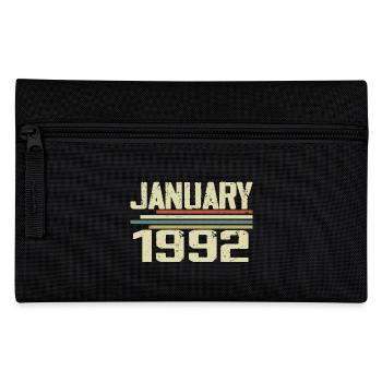 Janvier 1992 - Cadeau d’anniversaire Janvier 1992 - Trousse - noir - Devant