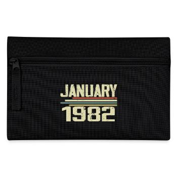 January 1982 - Birthday Gift January 1982 - Pencil Case - black - Front