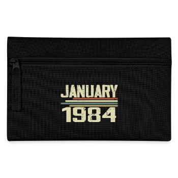 Janvier 1984 - Cadeau d’anniversaire Janvier 1984 - Trousse - noir - Devant