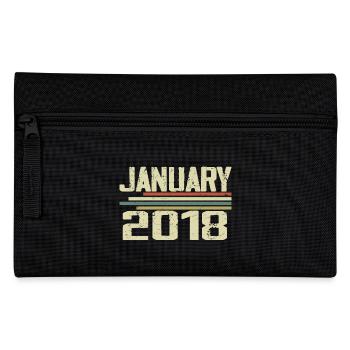 January 2018 - Birthday Gift January 2018 - Pencil Case - black - Front