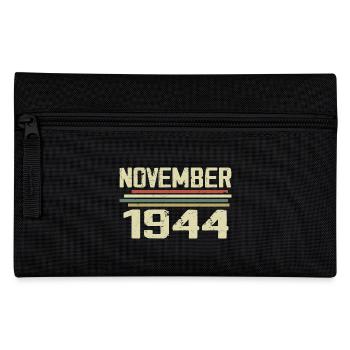 Millésime Novembre 1944 Vintage Rétro Novembre 1944 - Trousse - noir - Devant