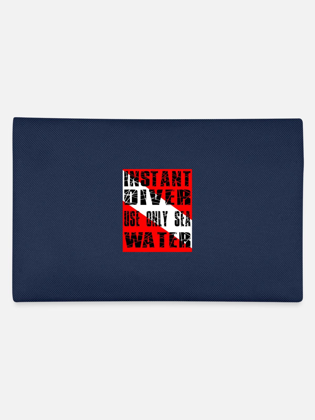 INSTANT DIVER - Pencil Case - navy - Back