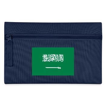 National Flag Of Saudi Arabia - Pencil Case - navy - Front