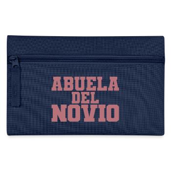 Abuela del Novio Groom's Grandmother Wedding Gift - Pencil Case - navy - Front