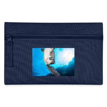 Turtle - Pencil Case - navy - Front