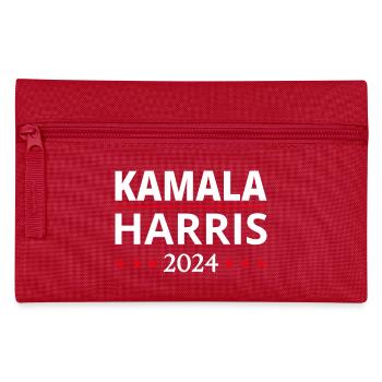 Kamala Harris Wahl 2024 III - Federtasche - Rot - Vorne