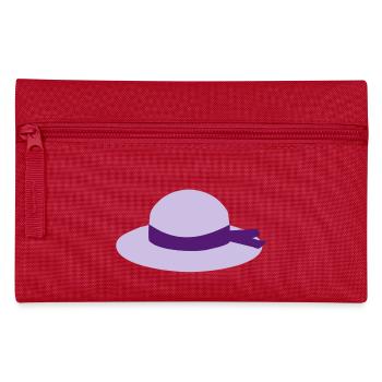 hut - Federtasche - Rot - Vorne