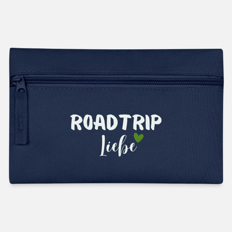 Roadtripliebe - Federtasche - Navy
