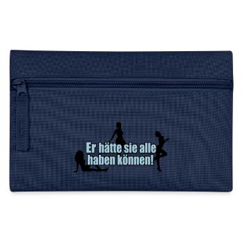 Er hätte sie alle haben können - - Federtasche - Navy - Vorne