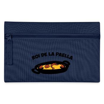 roi de la paella - Pencil Case - navy - Front