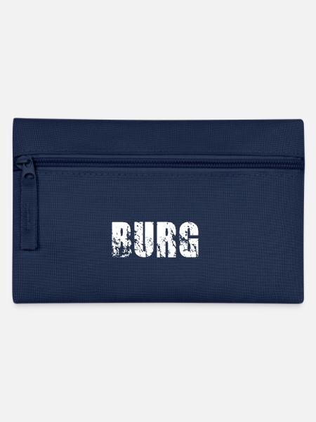 Burg - Federtasche - Navy