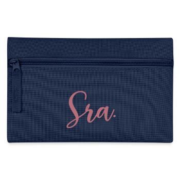 Sra. Engagement Bride To Be Wedding Bridal Shower - Pencil Case - navy - Front