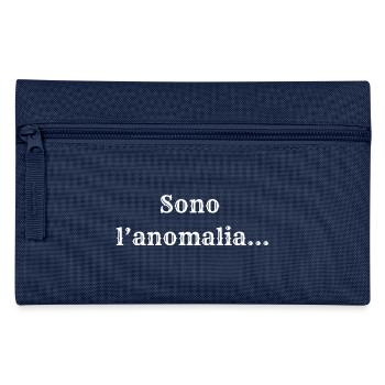 Sie sind die Anomalie... 💪🏼 - Federtasche - Navy - Vorne