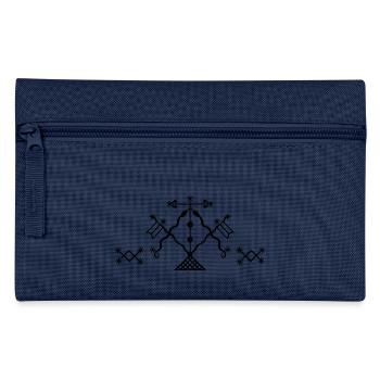 Danmballah - Federtasche - Navy - Vorne