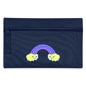 Arc-en-ciel - Trousse - marine - Devant