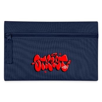 Graffiti d’art de rue - Trousse - marine - Devant