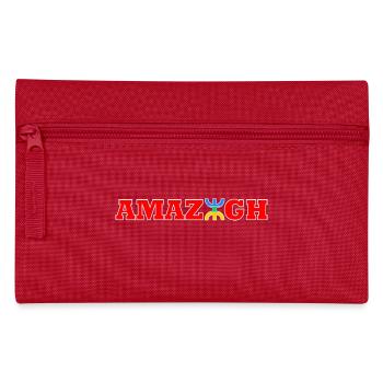 AMAZIGH - Federtasche - Rot - Vorne