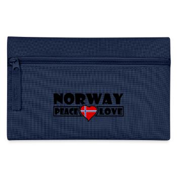 Norwegen - Federtasche - Navy - Vorne