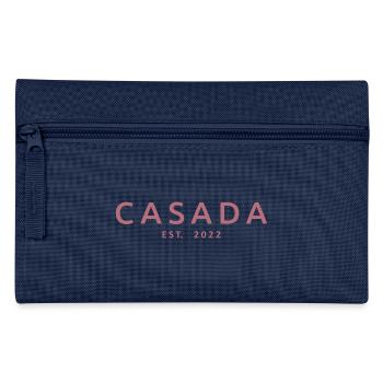 Casada Est. 2022 Wedding Anniversary Married Women - Pencil Case - navy - Front