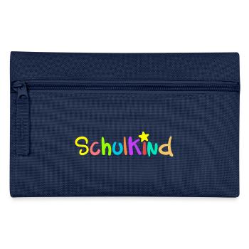SCHULKIND - Einschulung Erstklässler Klasse 1 - Federtasche - Navy - Vorne