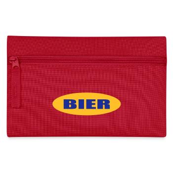 bier - Federtasche - Rot - Vorne