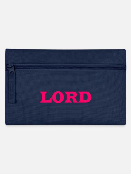 Lord - Motiv zum personalisieren - Federtasche - Navy