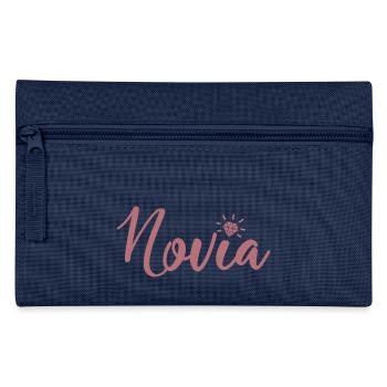 Novia Girlfriend Engagement Bridal Shower Wedding - Pencil Case - navy - Front