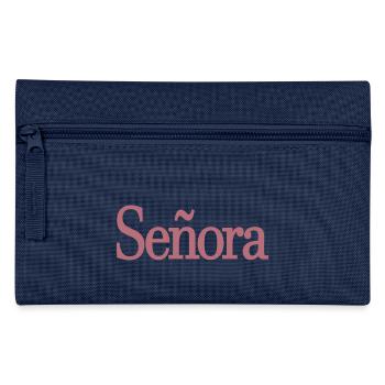 Señora Engagement Bride To Be Wedding Party - Pencil Case - navy - Front