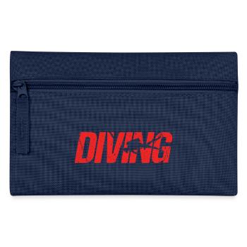 Dive - Diving Diver Gift - Pencil Case - navy - Front