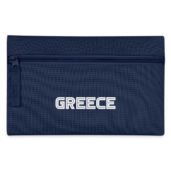 Greece - Griechenland - Athens - Federtasche - Navy - Vorne
