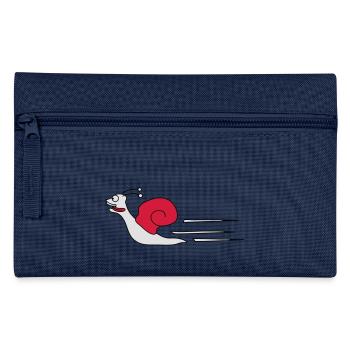Fast Snail - Federtasche - Navy - Vorne