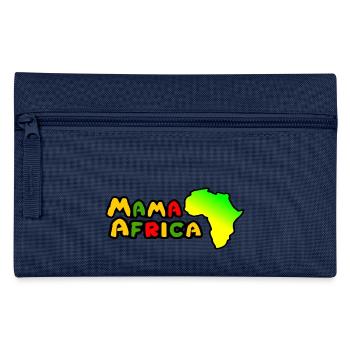 Africa - Afrika - Afrique - Mama Africa - Federtasche - Navy - Vorne