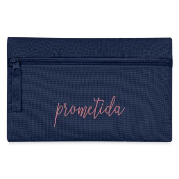 Prometida Fiancée Engagement Wedding Bride To Be - Pencil Case - navy - Front
